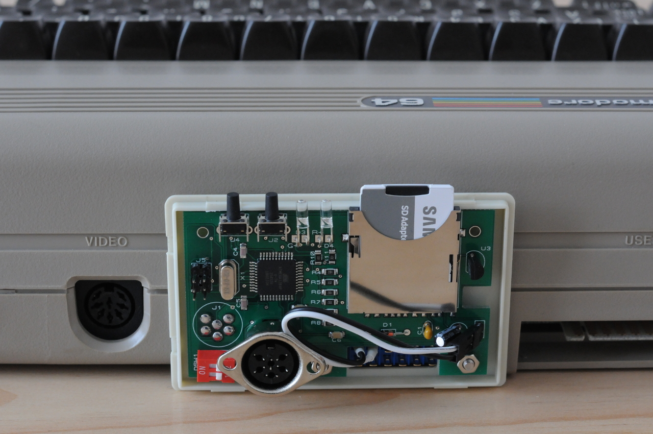 SD2IEC LCD RTC - Lecteur de carte SD pour Commodore 64, C64, C128, VIC